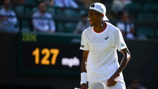 Chris Eubanks at Wimbledon